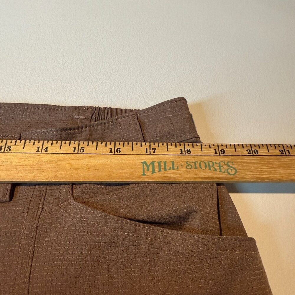 Duluth Trading Women 16 Convertible Hiking Pant Brown Roll Up Outdoor Camping - Picture 5 of 9